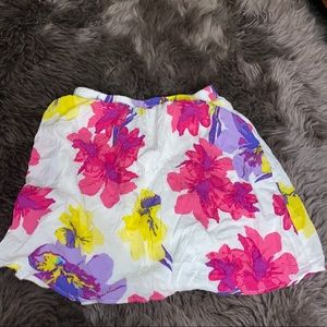 Floral skirt